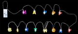 Cadena de luces Happy Birthday 