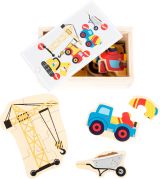 Caja de puzzles Mundo de la construcción