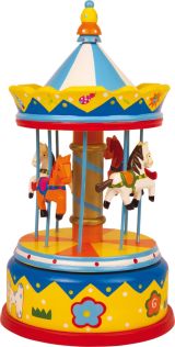 Caja Musical Tiovivo de Caballos - Legler