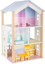 Casa de Muñecas de 3 pisos Girable - Legler