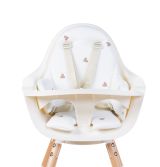 Cojín para trona Evolu Corazones Dorados