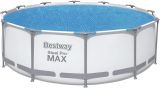 Cobertor Solar para Piscinas Estructura Metálica Ø 366 cm Bestway