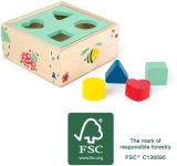 cubo para encajar piezas