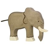 Figura de madera Elefante Holztiger - imagen 2