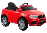 Coche Eléctrico Infantil HL1538 Rojo con Control Remoto y Asiento de Ecocuero