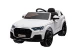 Coche Eléctrico para Niños Audi Q7 Blanco con 2 Motores, 12V y Control Remoto