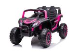 Coche Eléctrico para Niños YSA036 Rosa 4x4 con 4 Motores, 12V y Control Remoto - imagen 2