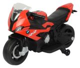 Moto Eléctrica para Niños BMW S1000RR 12V Color Rojo – Motor de 45W, Luces Frontales y Música Integrada - imagen 2