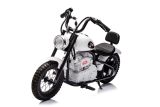 Moto Eléctrica para Niños A9902 en Color Blanco - Motor de 350W y Batería de 36V