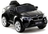 Coche Eléctrico Infantil BMW X6 Negro con Control Remoto y Asiento de Cuero - imagen 2