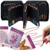 Set de Arte Maaleo 120 Colores con Estuche y Cuadernos