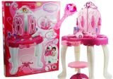 Tocador Infantil con Luces, Sonidos y Taburete - Entrada MP3 y Varita Mágica - imagen 2