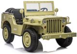 Coche Eléctrico Infantil Jeep JH101 Khaki – 12V, 4 Motores y Control Remoto - imagen 2