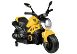 Moto Eléctrica Infantil GTM1188 con Luces y Función de Marcha Atrás - 6V-Amarillo - imagen 2