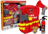 Set de Bombero Infantil con Mochila, Extintor, Linterna y Megáfono - imagen 2
