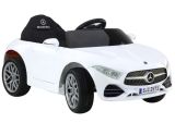 Coche eléctrico infantil Mercedes KL-1666-1 en color negro, 12V, diseñado para niños a partir de 3 años.