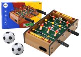Mini Futbolín de Madera LEAN Toys - Compacto 36cm x 21.5cm - imagen 2