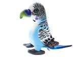 Peluche de Loro 20 cm - Colección Nueva Fauna-Azul