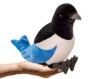 Peluche Urraca Azul 30 cm - Colección Nueva Fauna - imagen 2