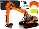 Excavadora RC Profesional 1:14 con Cuchara de Aluminio - 15 Funciones y Luces LED - imagen 2