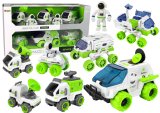 Set de Vehículos Espaciales 6 en 1 con Rover y Satélite - imagen 2