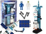 Cohete Espacial con Lanzador y Astronautas - Set de 15 Elementos - imagen 2