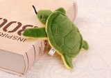 Llavero de Peluche Tortuga Verde con Sonido – 15 cm - imagen 2