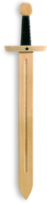 Espada de madera Caballero estrella