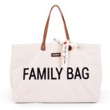 Bolso familiar Family Bag Osito Blanco Crudo , Childhome