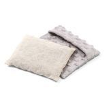 Almohada Térmica con semillas de cereza-Gris - imagen 2