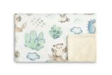 Manta de felpa Stroll para Bebés - Ideal para Paseos, Doble Cara, 80x100cm