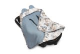 Manta Swaddle de Muselina para Capazo 'Dragons Jeans' - Diseño Único para Confort en Movimiento