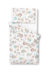 Ropa de Cama Infantil de 2 Piezas Planetas 100x135 cm - Algodón 100% con Cremallera - imagen 2
