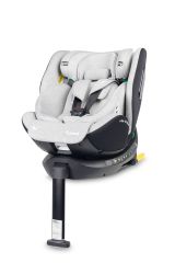Silla de Auto Lumi 360° ISOFIX con Reclinación, Ventilación y Reductores – Desde 0 meses hasta 12 años (40-150 cm)-Gris
