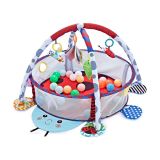 Gimnasio de actividades para Bebes, Piscina de Bolas Ladybug Kikkaboo