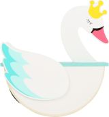Hucha de madera Cisne