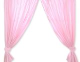 Cortinas de Bebé My Sweet Baby - Corazones Colgantes Rosa