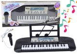 Piano Eléctrico Infantil con Micrófono y Soporte