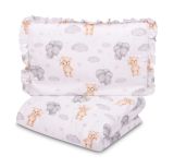 Juego de Funda Nórdica Sensillo Teddy Grey 100x135 cm para Bebé - imagen 2