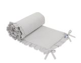 Protector de Cuna con Volantes My Sweet Baby - Gris