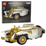 Coche de bloques Vintage K500 de Lean toys con 952 piezas