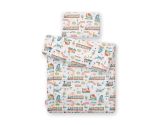 Juego de Cuna 2 pcs My Sweet Baby - Tren Turquesa para Bebés