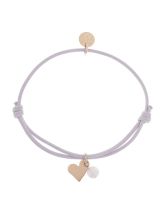 Llamador de Ángeles Proudmama Pulsera Mea Corazón Rosa y Morado