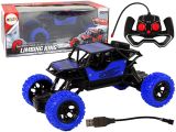 Coche de Control Remoto Todo Terreno R/C 1:18 Azul