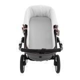 Cubrecapazo reversible Taylor Cambrass color rosa vichy, vista frontal