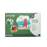 Puzzle de formas Trixie - Jugar al aire libre - 3 puzzles