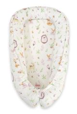 Baby Nest Double-sided Premium Cocoon For Infants Bobono- Forest Softness