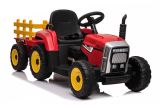 Tractor Eléctrico XMX611 Rojo Lean cars para Niños