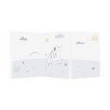 Colchón Plegable Kikkaboo para Bebés Stripy Friends 60x120 cm