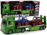 Set de Tractor y Camión de Granja con Sonidos y Luces